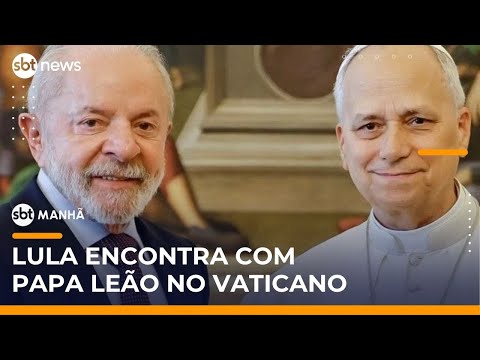 Video lula-visita-papa-leao-xiv-em-primeiro-encontro-com-pontifice-no-vaticano-sbt-manha