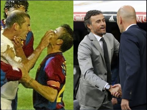 Zinedine Zidane vs Luis Enrique Fight | WhatsApp status