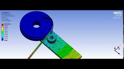 Static Structural Analysis of Wire Bending operation Using ANSYS Work Bench.