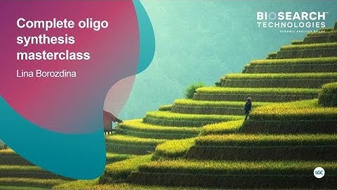 A complete oligo synthesis masterclass
