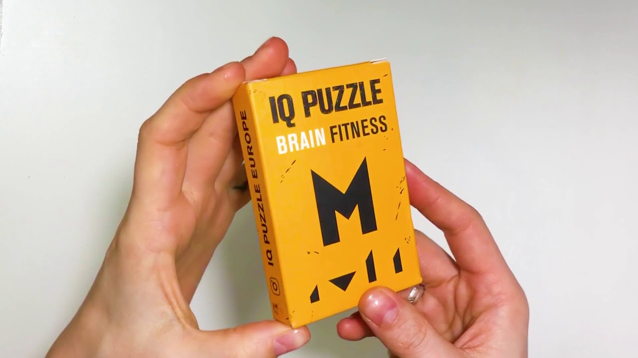 How to solve IQ puzzle. Letter M IQ Puzzle. Smart games for kids
