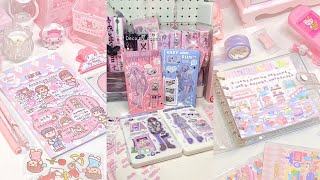 [ASMR Relaxing] Video giúp thư giãn sau những giờ học căng thẳng Ep.21 🍇🌈🌷 Gói hàng, trang trí sổ