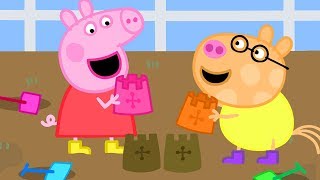 Peppa Pig Official Channel ⭐️ NEW ⭐️Peppa Pig Makes a Mud Castle 