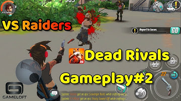 DEAD RIVALS-Zombie MMO iOS/Android Gameplay#2 By Gameloft