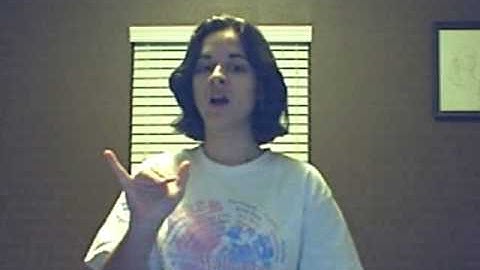 F handshape words part 1