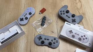 8Bitdo Sn30 Pro Gray Edition Unboxing