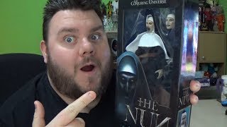 Neca The Nun Cloth Action Figure Valak From The Conjuring Series Unboxing Horror Toy Review