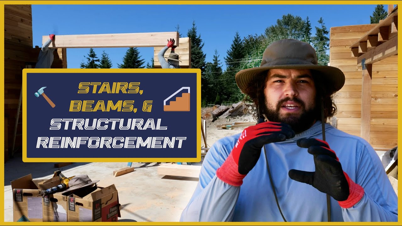 Building My Own House From Scratch (With ZERO Experience) | Stairs, Beams & Structural Reinforcement