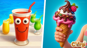 Juice Run VS Ice Cream Inc - All Levels Satisfying Walkthrough Gameplay