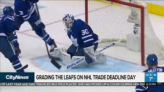 Grading The Leafs On NHL Trade Deadline Day Grading The Leafs On NHL Trade Deadline Day