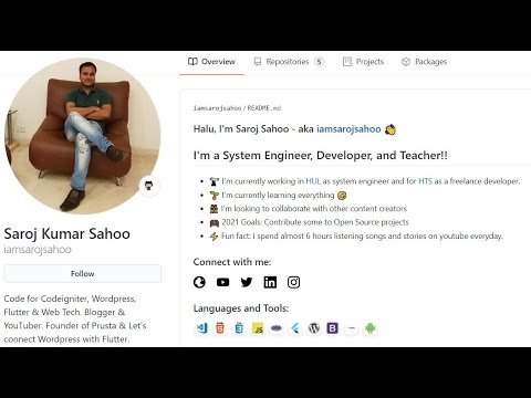 Capa de Saroj Sahoo Intro