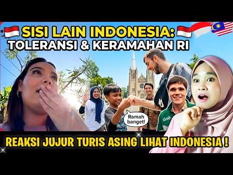 BULE KENA MENTAL! Reaksi Jujur Turis Asing Lihat Fakta Asli Indonesia Bikin Merinding