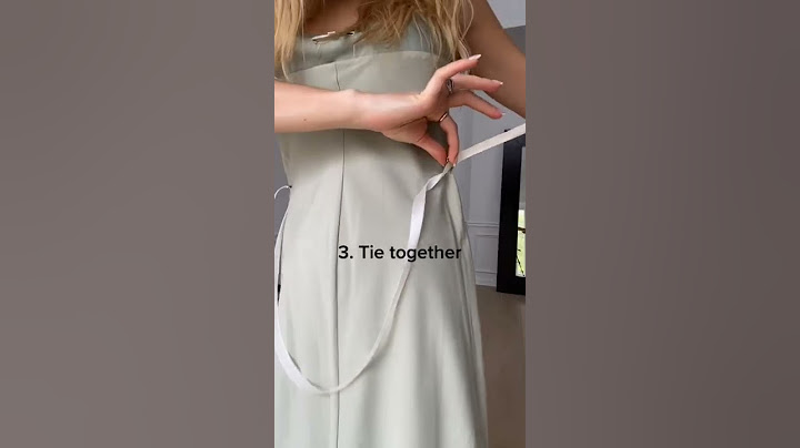 Make Your Slip Dress Fit Perfectly | Dress Hacks! #shorts #fashion #outfit #dress #hack