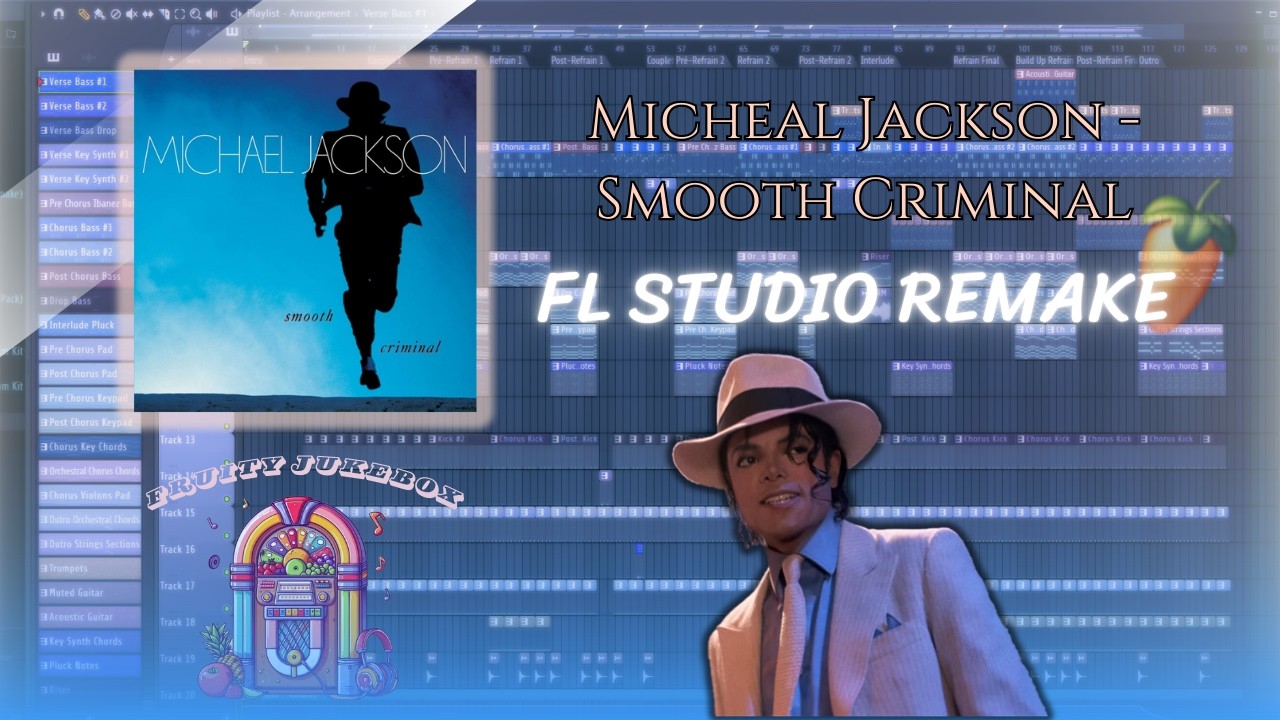 Michael Jackson - Smooth Criminal (FL Studio Remake) | Instrumental 🕴