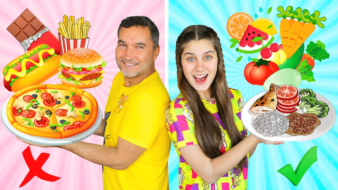 Научитесь есть здоровую пищу для детей | Миленинья