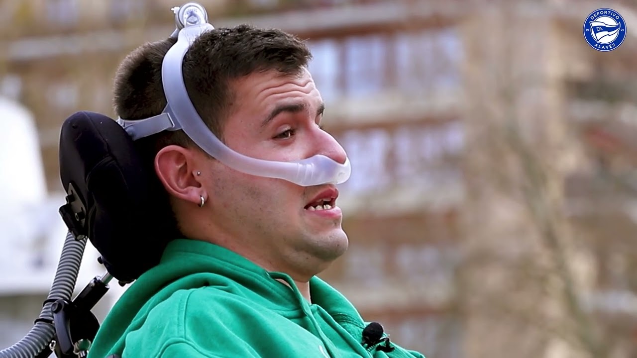 Rodrigo García, enfermo de ELA: "Es importante visibilizar la enfermedad" | Deportivo Alavés