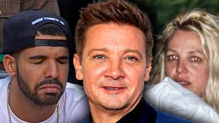 ¡Jeremy Renner MURIÓ clínicamente! Britney Spears esta en PELIGRO y le DISPARAN a Drake en su casa