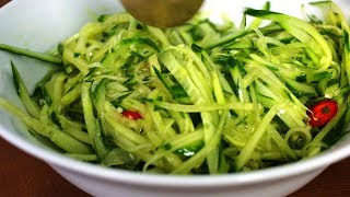 Я В ШОКЕ! Как ПРОСТО НО ВКУСНО! Рецепт Салата из РЕДЬКИ с Огурцом!