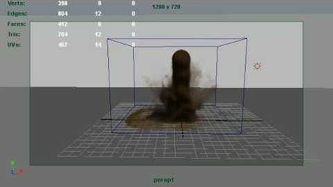 MAYA FLUIDS - sand  (test render)