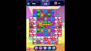 PLAY LEVEL 640 OF CANDY CRUSH SAGA WITHOUT BOOSTERS