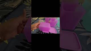 #Tupperware #box #colerfull #squaresep #pink&amp;green #viralmusic #shotsvideo #motivation #love