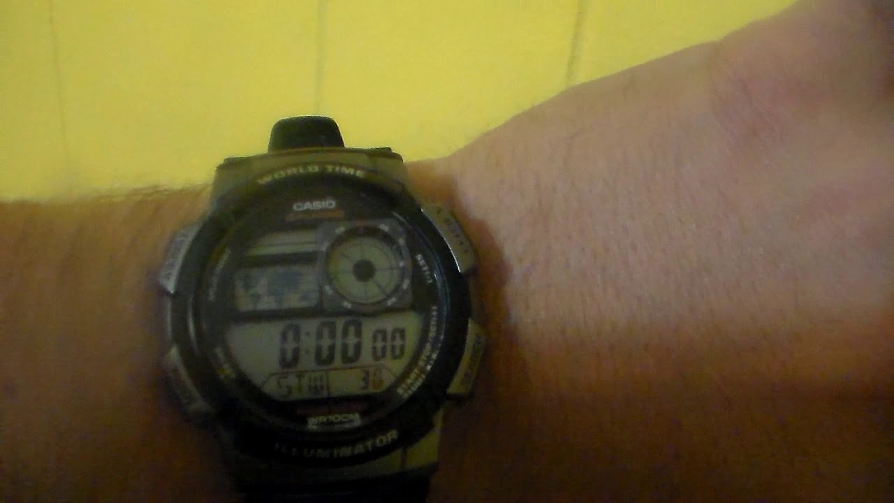 Stopwatch reset to zero YouTube