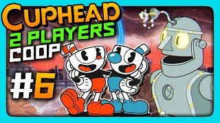 Cuphead 2 PLAYERS CO-OP Прохождение #6 ✅ ОТЖИГАЕМ НА СВАЛКЕ!