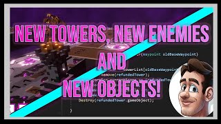 Indie Game Devlog: The Lightning Tower and New Enemy - #5