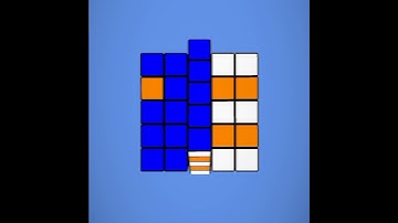 Letter "S" on a 5x5 Rubik