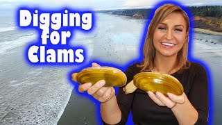 Coastal Foraging Catch and Cook - Clams Pt1 | BAD ASH OUTDOORS