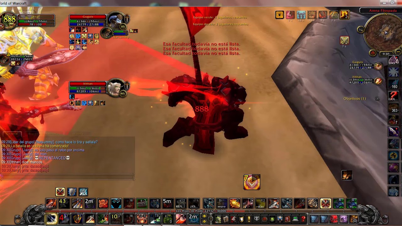 Warrior 4.3.4 - PvP arenas