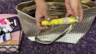 Travel handbag essentials |Travel needs |Must haves while travelling | what’s in my bag