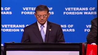 Secretary Shinseki speaking at VFW