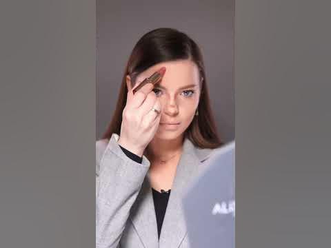 Макияж одной помадой #макияж #визажист #макияждлясебя - YouTube