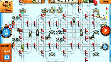 Train Line Maze - Rail Maze 2 - Train Puzzle Game - Android Gameplay #.251