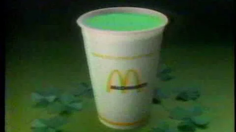 McDonald's Shamrock Shake