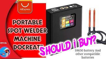 Portable  Spot Welder Machine Docreate (Digital screen) we are testing