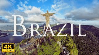 BRAZIL 4K VIDEO • Relaxing Music With Stunning Beautiful Nature | 4K Video Ultra HD