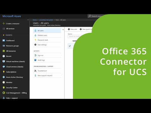 Office 365 Connector for UCS