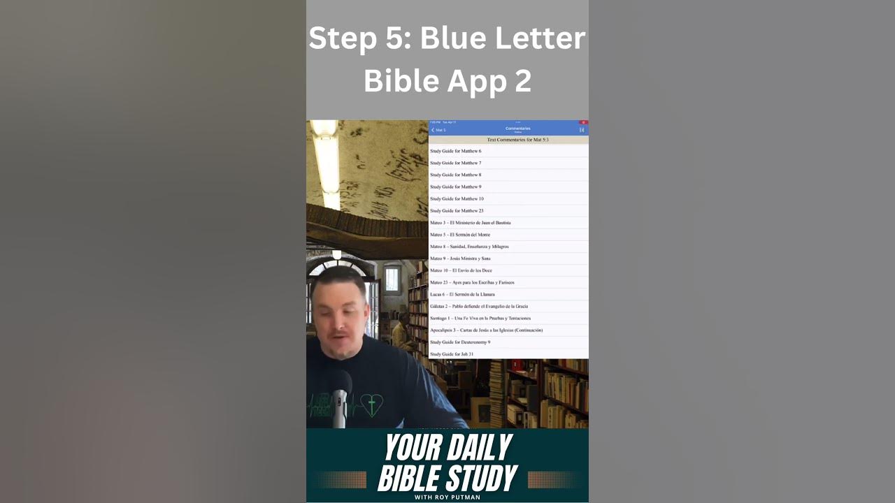 Helpful bible study tools part 3a blue letter bible app