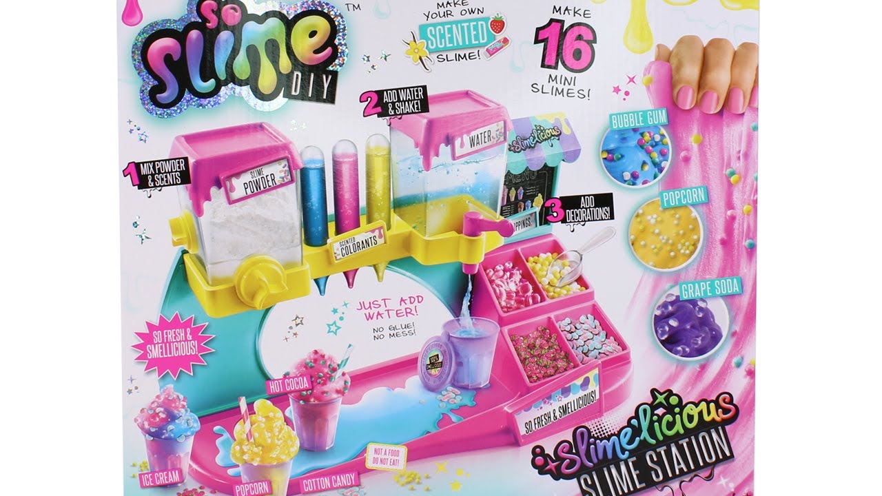 SO DIY So Slime Slimelicious Factory - Fabrique pour créer et décorer tes  slimes aux senteurs gourmandes ! - SSC 051 - 6 ans et +