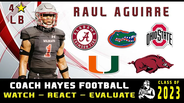 4 LB | Raul Aguirre Highlights | He can play every...