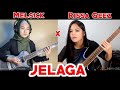 RISSA GEEZ DAN MEL @MelSickScreamoAnnie| AFTERCOMA - JELAGA [Dual Guitar Cover - Female Guitarists]