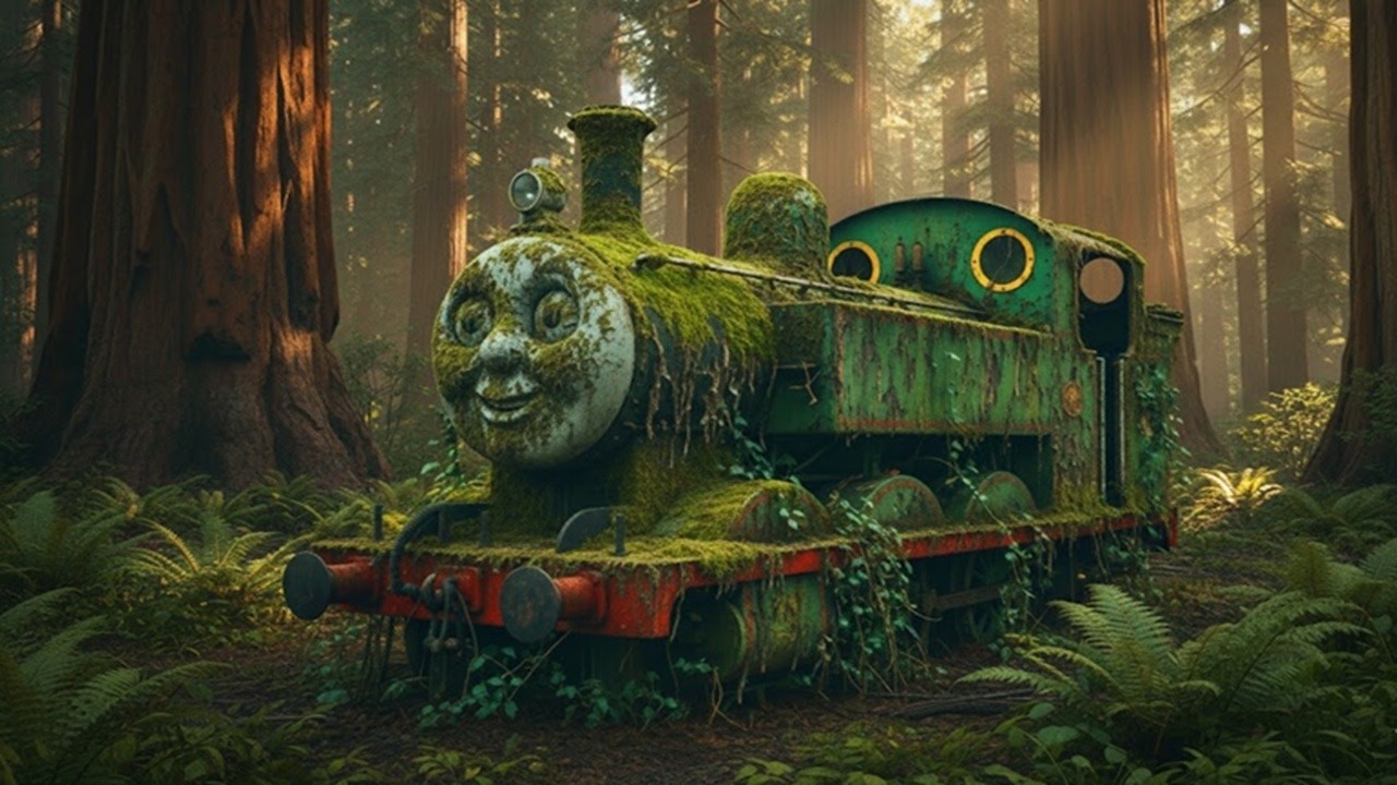 Cursed Percy Train Restoration ASMR Restoring Thomas' Best Friend from the Deep Forest!