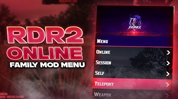 Red Dead Redemption 2 Online - Free Family Mod Menu | Gold, Teleport & Other Interesting Functions