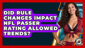 Did Rule Changes Impact NFL Passer Rating Allowed Trends? - Gridiron Data Digest