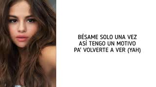 Baila Conmigo - Rauw Alejandro, Selena Gomez (Letra/Lyrics)