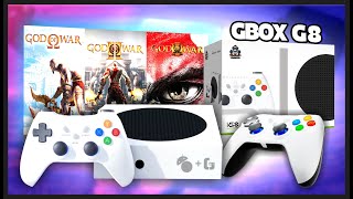 Novo Game Box G8 com Sistema ANDROID e PROCESSADOR POTENTE - RODA TUDO!