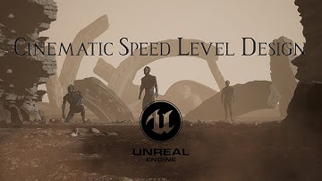 Speed Level Design Unreal Engine 4 Sci-Fi Cinematic