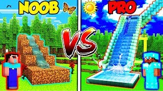 Minecraft - NOOB vs. PRO - SLIDE in REAL LIFE!
